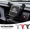 1 Stück Auto Handyhalter Schwerkraftsensor Lüftungsschlitz Halter Zubehör Für Lexus F SPORT GX460 Ct200h IS250 ES 220D IS200 Fsport GS