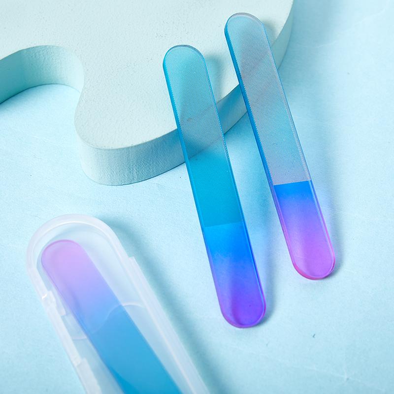 Nano Glass Nail File Sanding Polishing Buffer Block Nailfile Manicure Tool