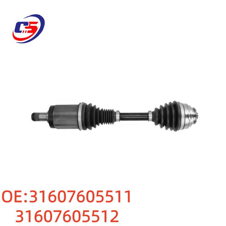 Half Shaft Assembly for BMW E84 - Compatible with Part Numbers 31607605511 & 31607605512