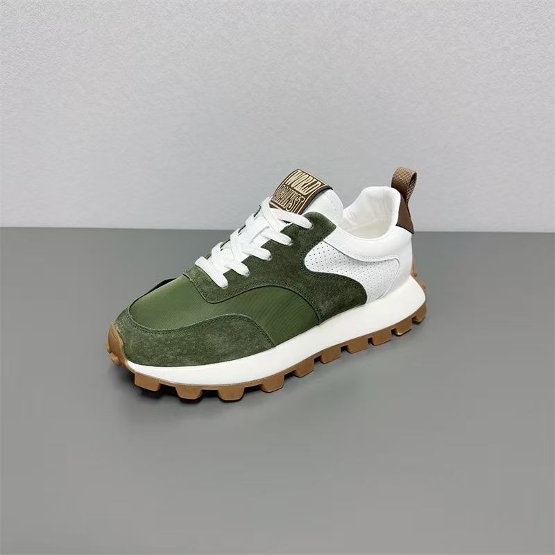 Men's shoes 2025 autumn new fashion versatile casual single shoes men's non-slip and wear-resistant sports shoes canvas trendy shoes