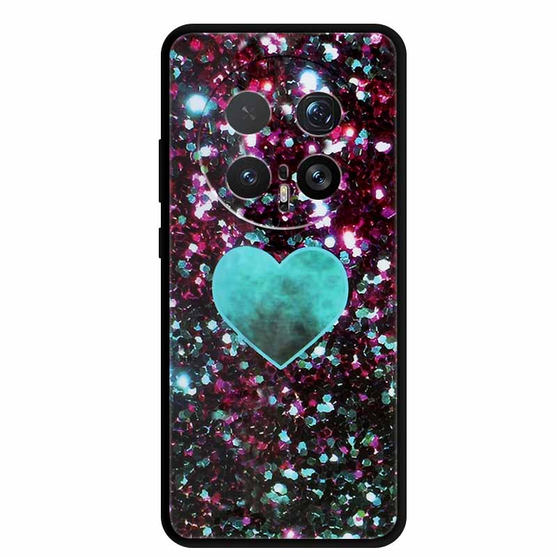 

Soft Silicone Case For Honor Magic8 Pro Pink Blue Splicing TPU Back Cover for Honor Magic 8 Pro Gradient Color Protective Bumper Honor Magic8 Pro