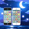 Téléphone de Simulation pour Enfants Bébé Musical Jouets Éducatifs Précoces Apprentissage de l'Anglais llphone avec Lumière Son Mobile Jouet Vocal