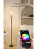 High-End RGB LED Floor Lamp with Bluetooth Dimming for Living Room and Bedroom