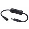 DC Extension Cable Male To Female Power Connector 5.5mmx2.1mm/ 5.5mmx2.5mm Plug Adapter for Routers LED Light Speaker