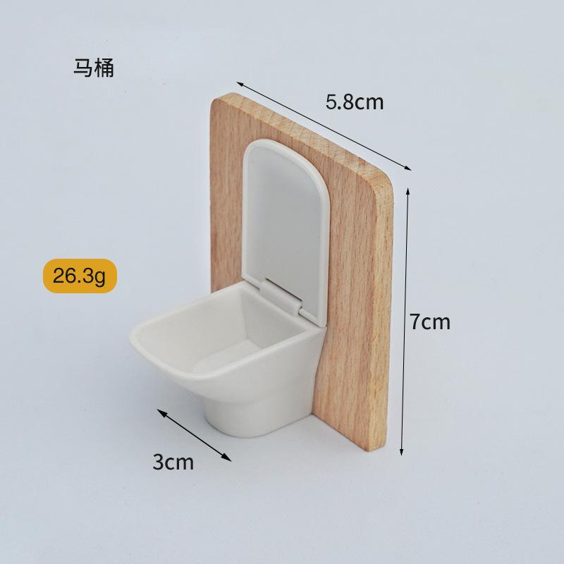 Simulation Small Furniture Doll Room Blind Box Doll Scene Ornament Play House Toy Wooden