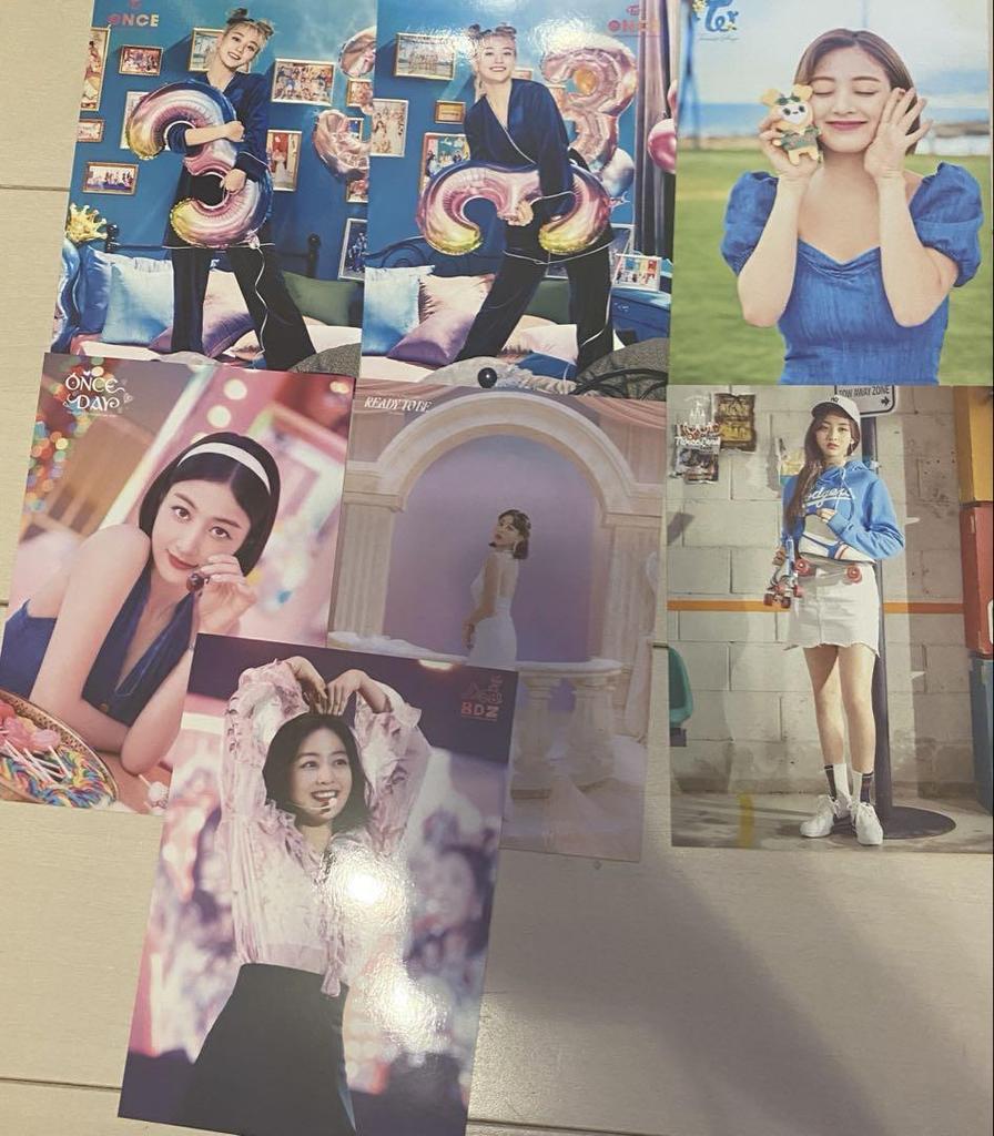 [USED] TWICE Jihyo Random Trading Cards (17 Cards)