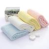 Six-Layer Gauze Children's Quilt: Soft, Solid Color Baby Blanket and Newborn Bath Wrap