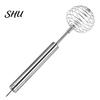 Lightweight Egg Whisk Non-stick Strong Construction Stainless Steel Stirring Wear-resistant Beater for Kitchen Blender