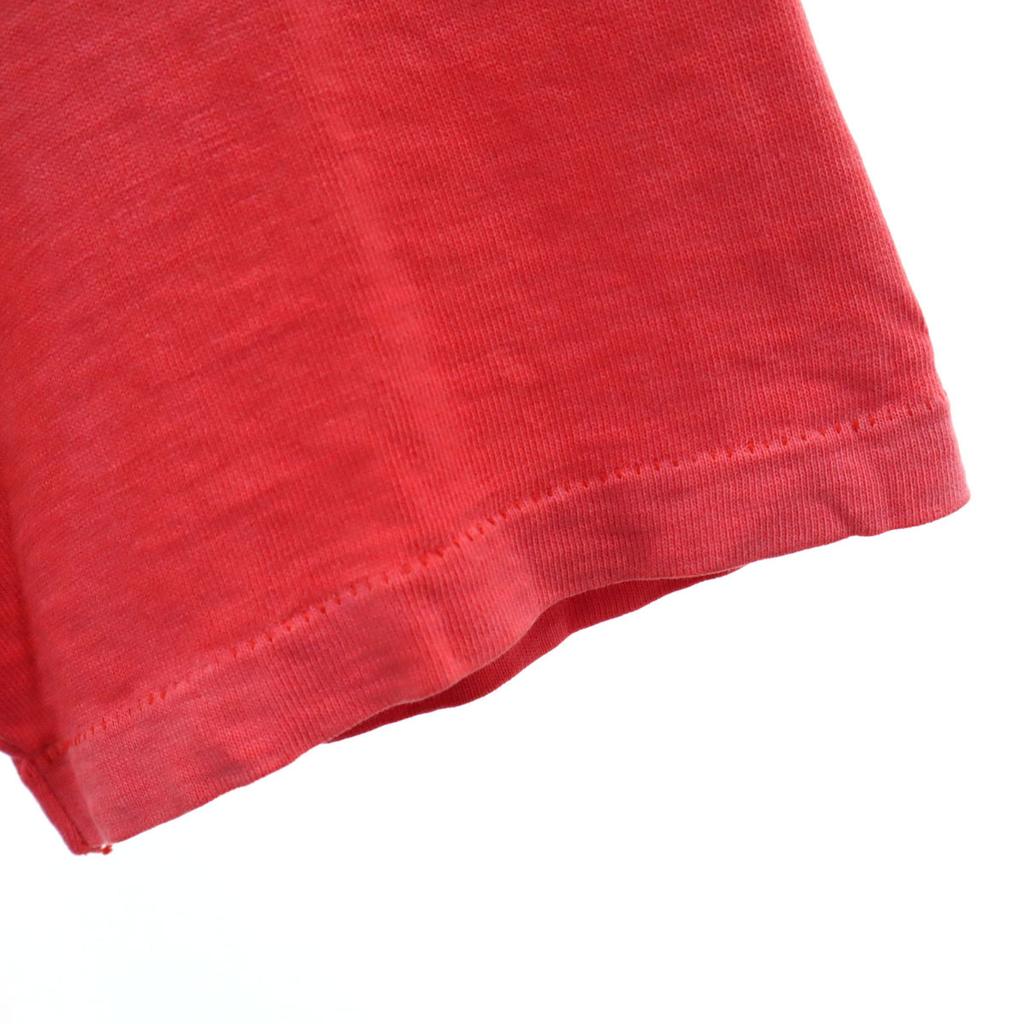 Hanes 80s 90s BEEFY-T USA made old Short sleeve T-shirt L Single stitch Men's Used