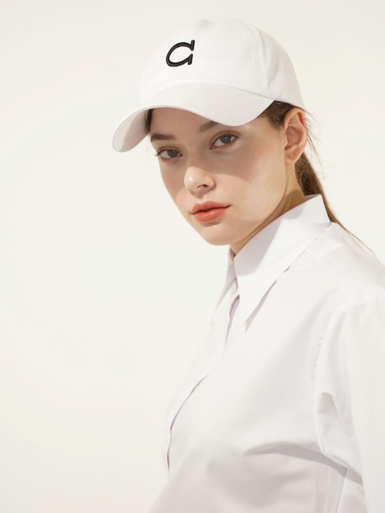 Kabeja Signature Ball Cap White