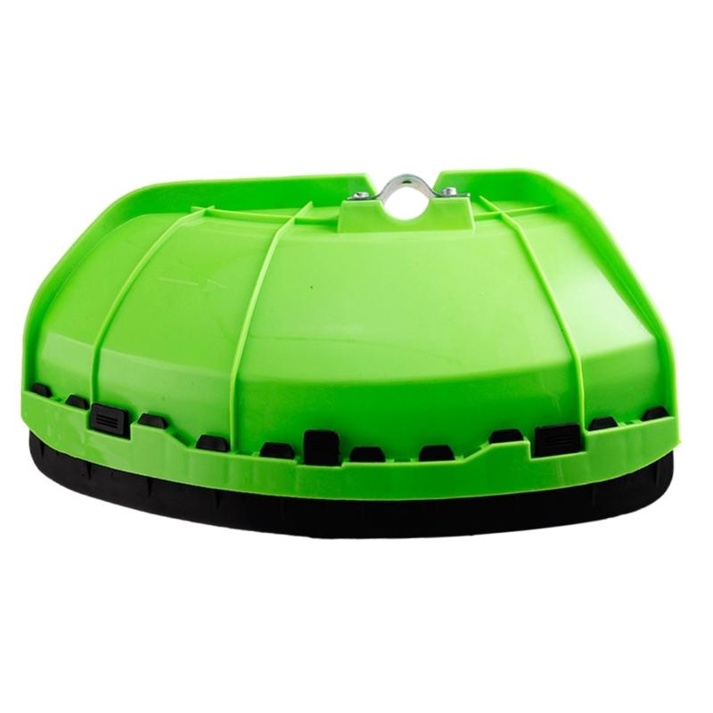 All Season Mower Deflector Accessory Universal Fit For Residential Trimmers Shatterproof Recyclable Plastic Construction