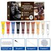 Kit di Riconizionamento Pelle Set Completo per Borse Scarpe Mobili Interni Auto Riparazione Pulizia Protezione Prodotti in Pelle