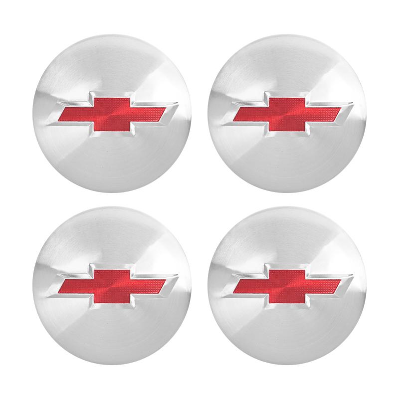 4pcs 52mm 58mm 82mm Car Wheel Rims Center Hub Caps Cover For Chevrolet Cruze Sonic Silverado Camaro Captiva Equinox Trailblazer gjfp57