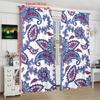2PCS- Mandala - Printed curtain - Polyester material - suitable for bedrooms, living rooms, study rooms, private Spaces