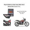 Royal Enfield Blazing Black Scram 411cc "LH Side Panel With Decal"