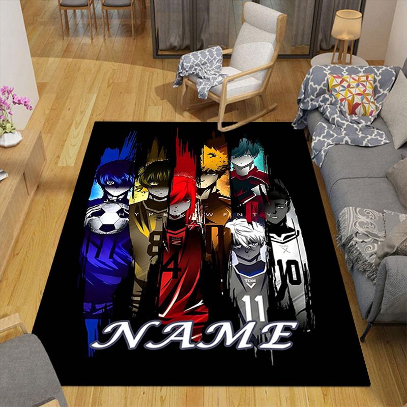 Custom 1Pc Anime Characters Poster Rug Office Carpet Indoor Outdoor Entrance Doormat Nonslip Soft And Comfortable Living Room D29159