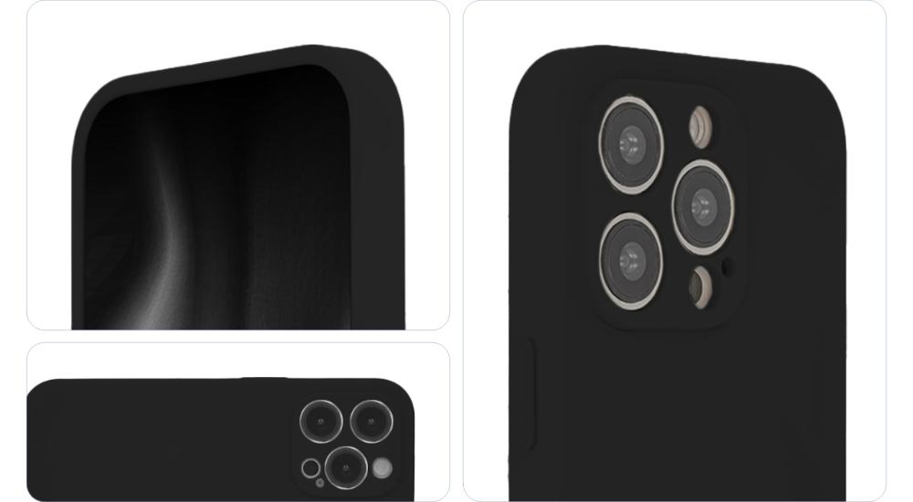 Soft Touch Mag Case For Iphone 15 Pro Max 6.7" Black