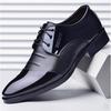Mode-Business Lederschuhe Männer Casual Spitzschuh Schuhe Männliche Anzug Hochzeitsschuhe