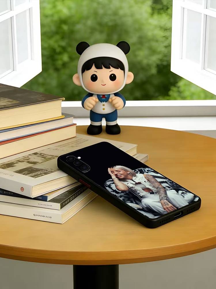 Singer Y-Young Mikos Phone Case For Samsung Galaxy A73,A72,A71,A70,A53,A52,A51,Others Soft Black Cover