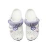Crocs Classic Platform Clog EVA Comfortable Fashion Trend Commuter Casual Personality Simple Hole Shoes Unisex White
