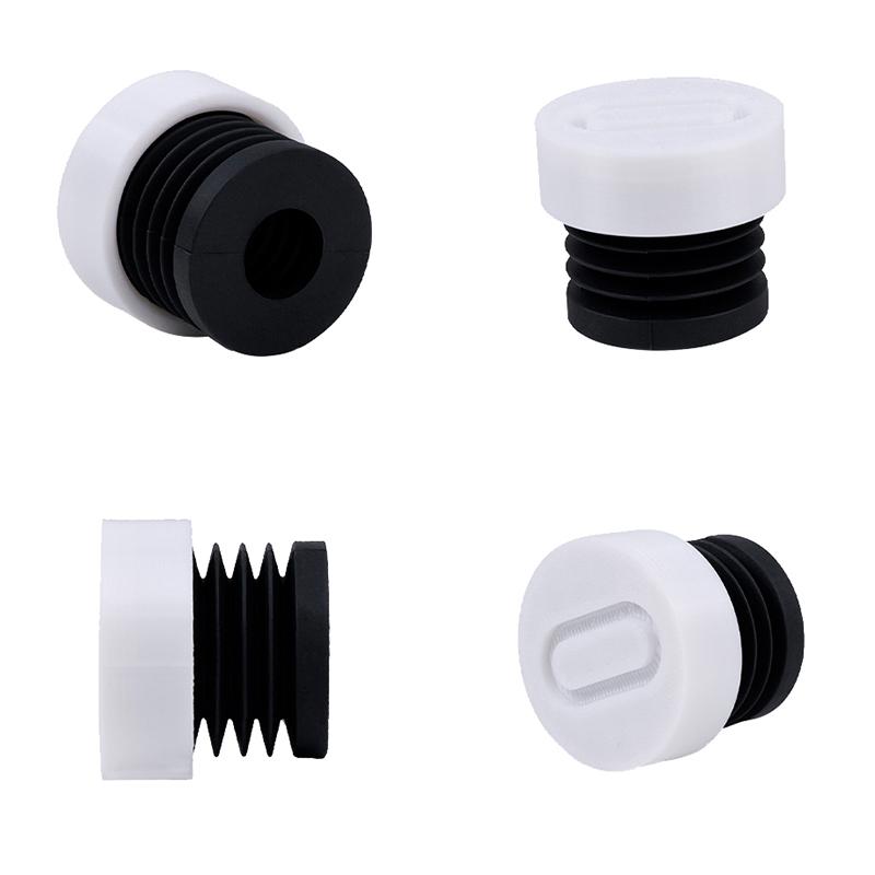 4 Stück Für Bambu Lab A1 Mini 3D-Drucker Anti-Vibrations-Fußpolster Rutschfest Stoßfest Staubdicht Gummi-Fußpolster Teile