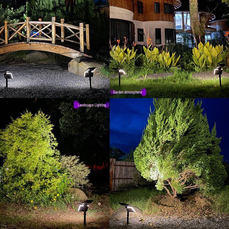 Ultra-Bright Solar LED Garden Spotlight