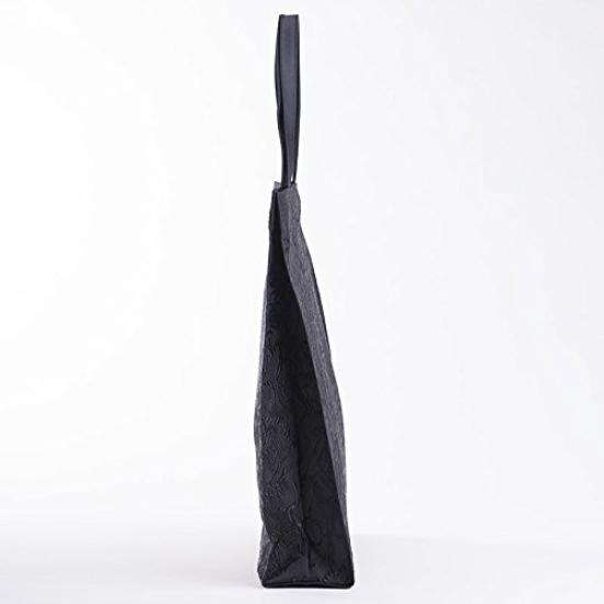 Aurora Vertical Rose Formal Sub-Bag, Jacquard, A4 Size, Gusseted, Suitable for Both Celebrations and Condolences, Black Formal Bag, Formal Bag for