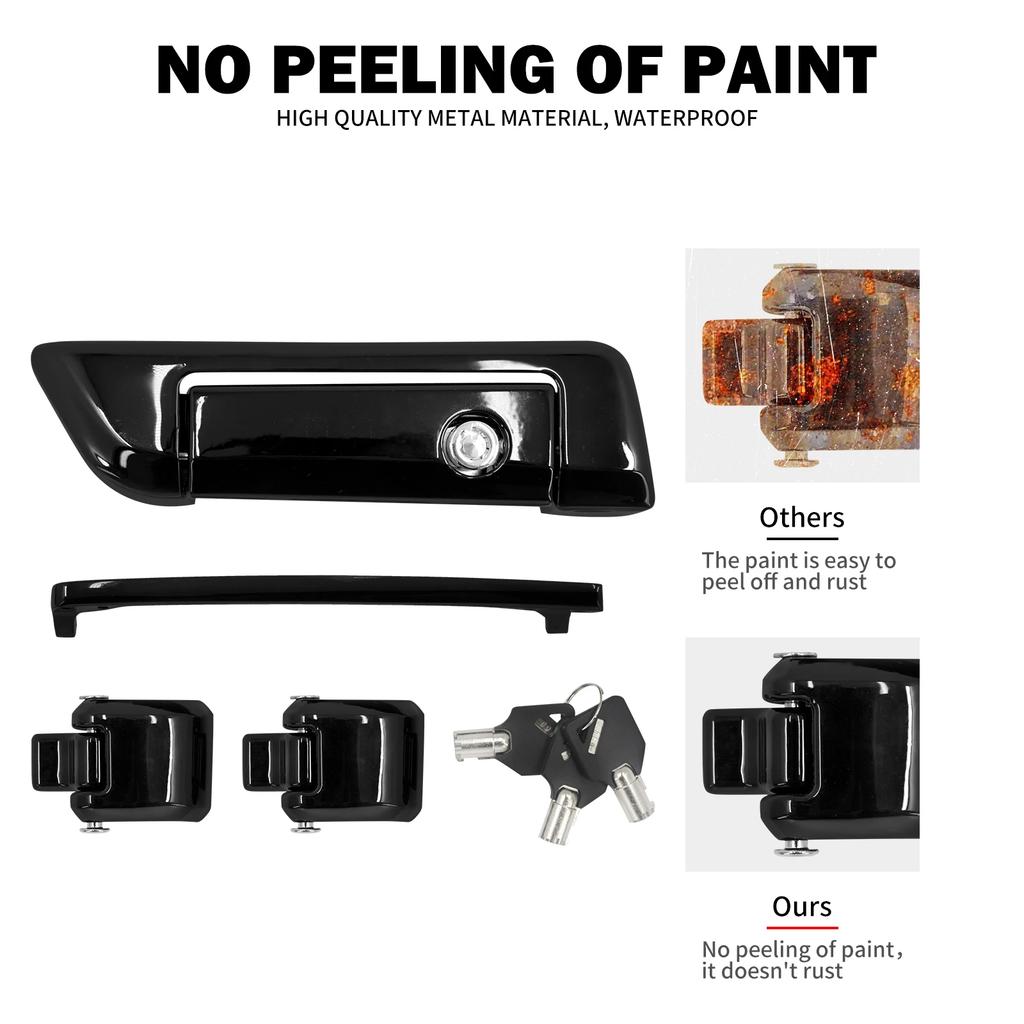 Motorcycle Pack Trunk Lid Latch Lock Key Tour Luggage Hardware Kits For Harley Touring Road Street Electra Glide 2014-Up