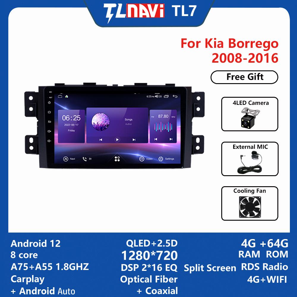 Kia Borrego 2008-2016 Android Touchscreen Navigator