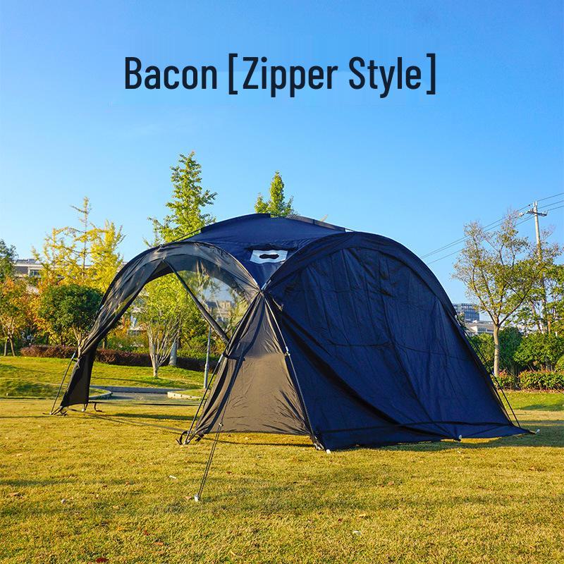 Extra Large Dome Camping Tent - Rainproof, Sunshade, Portable & Folding