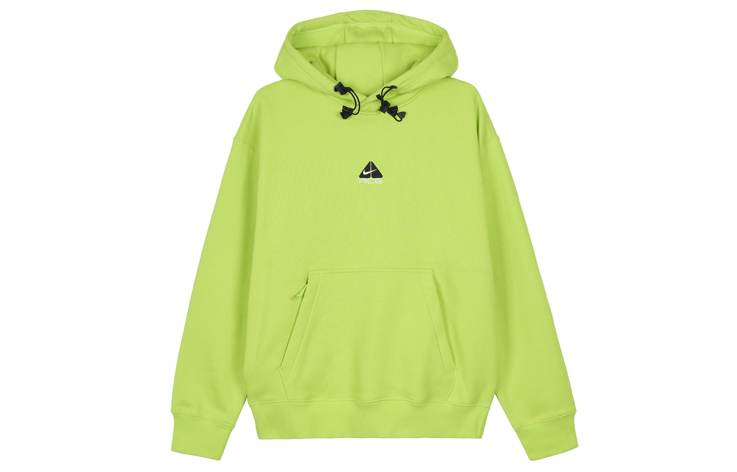 Nike ACG Thermal Pullover Sports Thickened And Fleece Lined Hooded Sweatshirt Unisex Bright Yellow DH3088-389 S