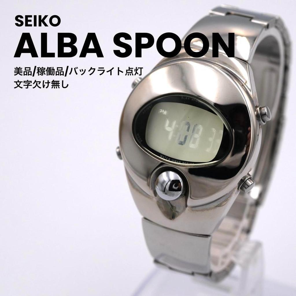 [USED] SEIKO ALBA SPOON W620-4140 Working