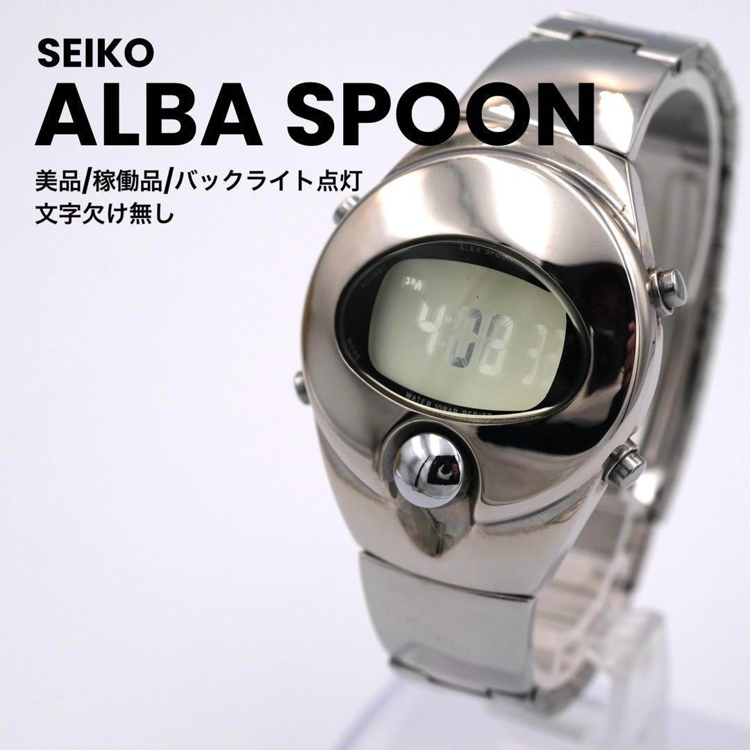 

[USED] SEIKO ALBA SPOON W620-4140 Working