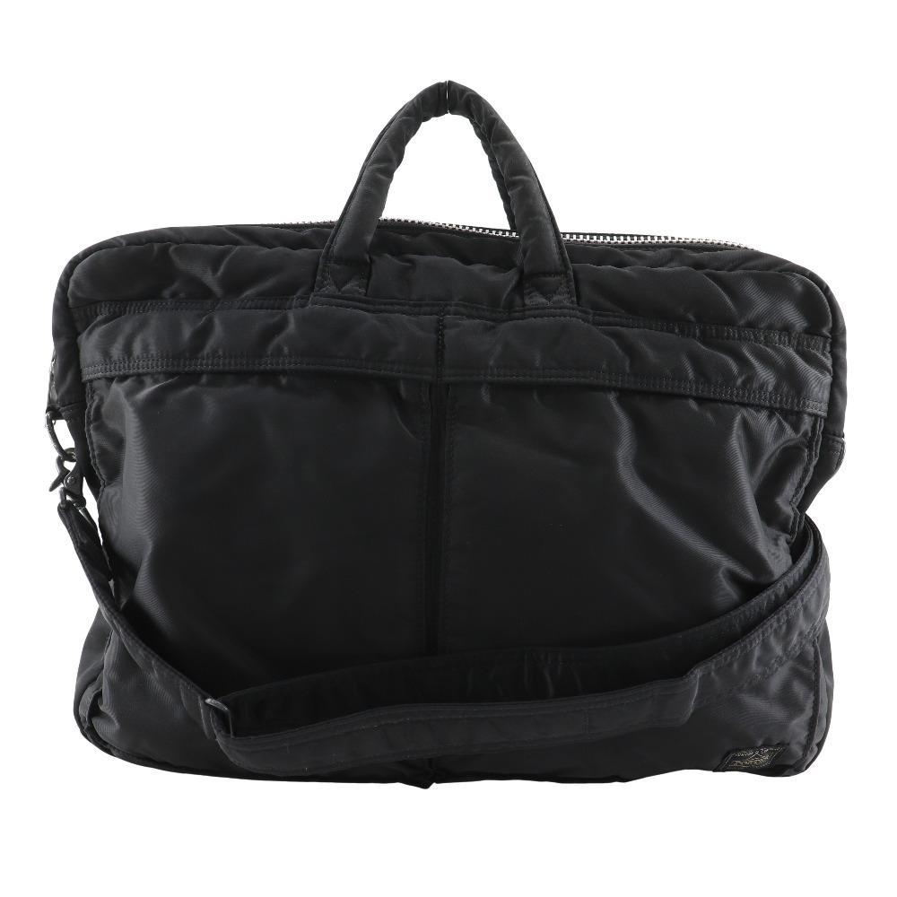 

PORTER tanker Business bag 2WAYShoulder black Nylon mens Used