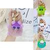 Charming Rabbit Fur Pom Pom Keychain Colorful Plush Cartoon Bag Charm For Stylish Accessories