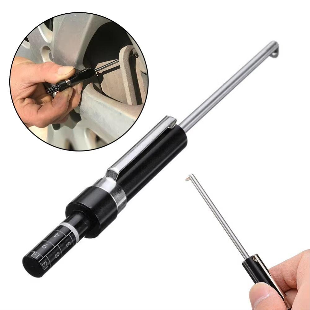0.2 Inch Thickness Brake Pad Tester Accurate Brake Pad Inspection Tool Automotive Maintenance