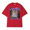 Funny Rage Consumes Me Comfort Angry Cat Meme Graphic TShirts Mens Clothing Vintage Classic 100 Cotton Oversized T Shirt Tops