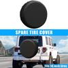 Universal Spare Tire Cover Fit Wheel Diameter 14 Inch for Trailer RV Truck