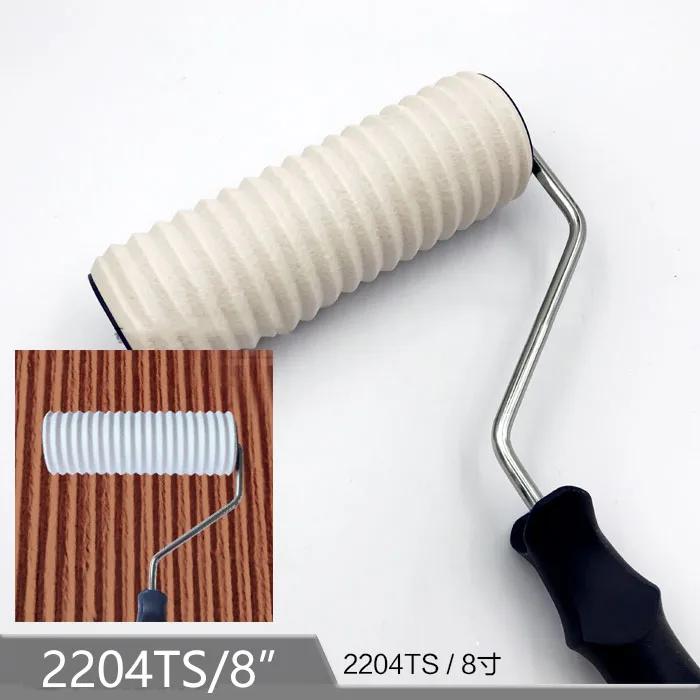 Paint Roller Tool Brick Embossing Roller for Wall Decoration, Imitation Brick Pattern DIY Art Paint Texture Rolling Flower Roll