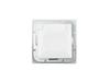 Pearl Single Socket P/Tz/U Ip44 White White Flap - E+9000200