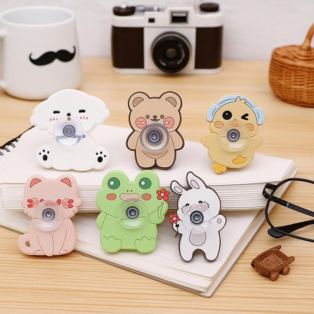 6PCS/SET Small Size Animal Finger Gyro Cartoon Design Fidget Toy Spinner Fingertip Gyro  Gift Idea