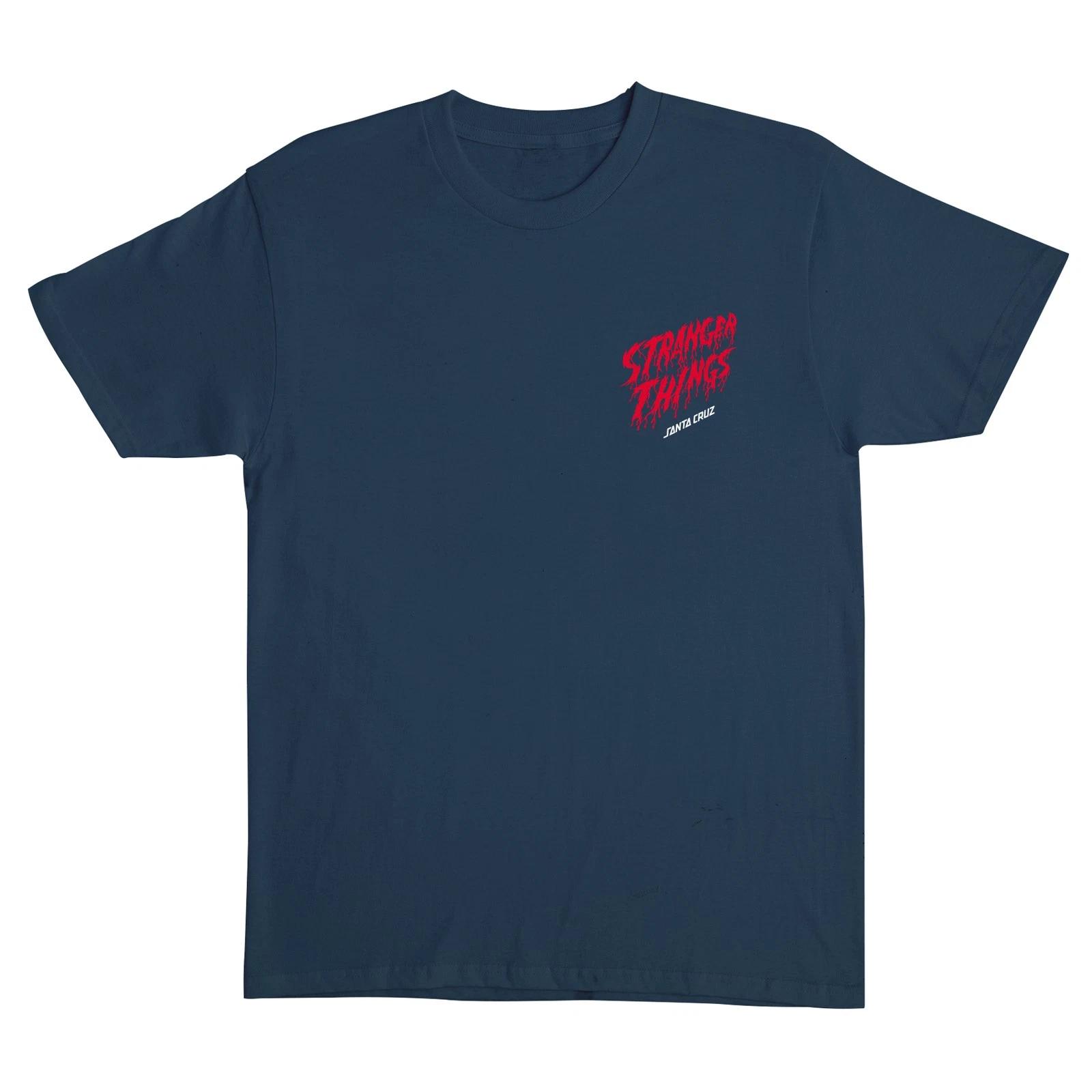 Santa Cruz x Stranger Things Shirt Eddie Slasher Blue Dusk 3XL