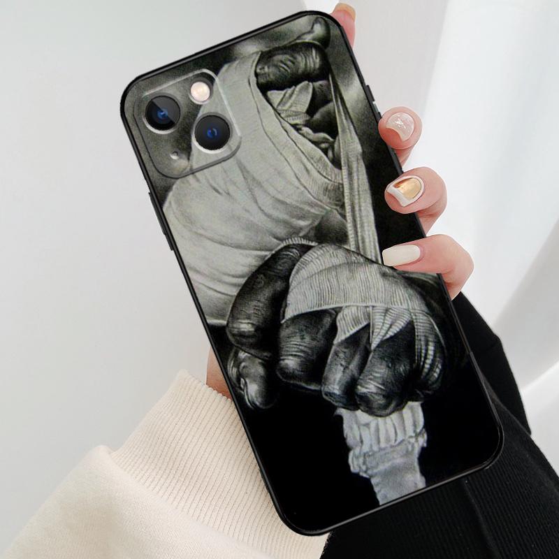 Muay Thai Kickboxing Fight Phone Case For iPhone 17 Pro Max 14 13 12 11 15 16 Pro Max mini 16 15 Plus 16e 17 Air Cover