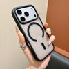 iPhone 17 Pro Max Matte Magnetic Case, Soft 16 Edges, Apple 15/14 Compatible, Protective Skin-Feel Cover