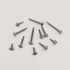 400pcs 410 Stainless-Steel Hexagonal With Round Head Cross Drilling Screws With Washer Furniture, DIY And Other Scenarios