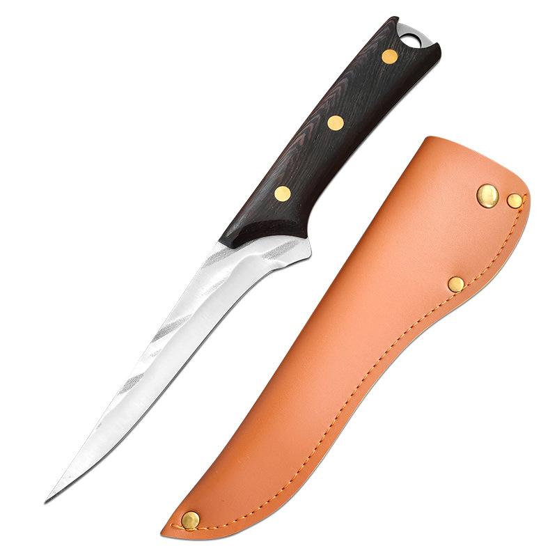 Coltello disossatore in acciaio inossidabile Coltello per filettare il pesce Coltelli da cucina Tagliafrutta e verdura Strumento da macellaio