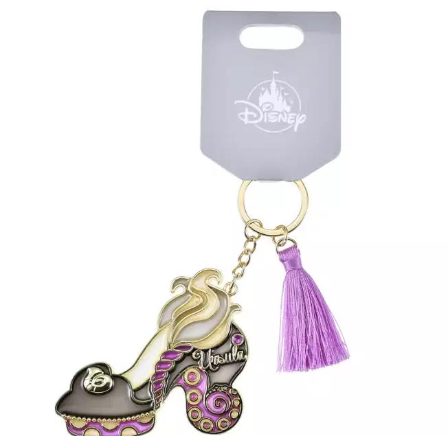 

Disney Ursula Stained Glass Style High Heel Keychain DISNEY VILLAINS Japan NEW