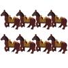MOC Medieval Military Building Blocks Cavalry Regiment Knight Horse Animal Accessories Set Mini Bricks Buy Goods Boy Toy Gift