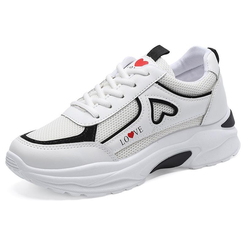 High Quality Women Platform Sneakers Chunky Woman Casual Dad Shoes Basket Female Fashion Sport Mesh Lace Up Shoes