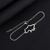 Stainless Steel Pendant Bracelets Ukraine Bangles Ukraine Map Pendant Bracelets